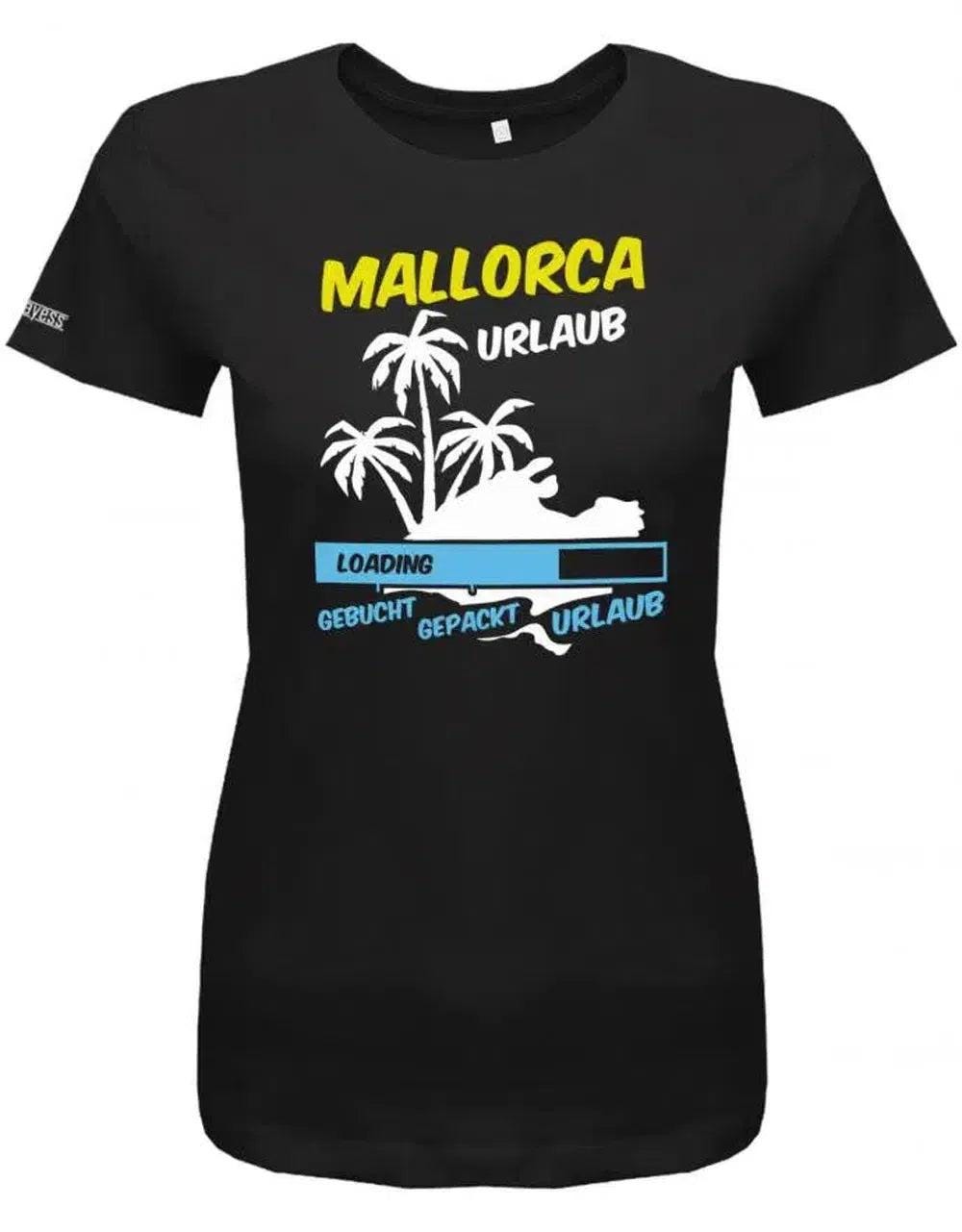 Mallorca Urlaub Loading - Gebucht Gepackt Damen T-Shirt von myShirtStore