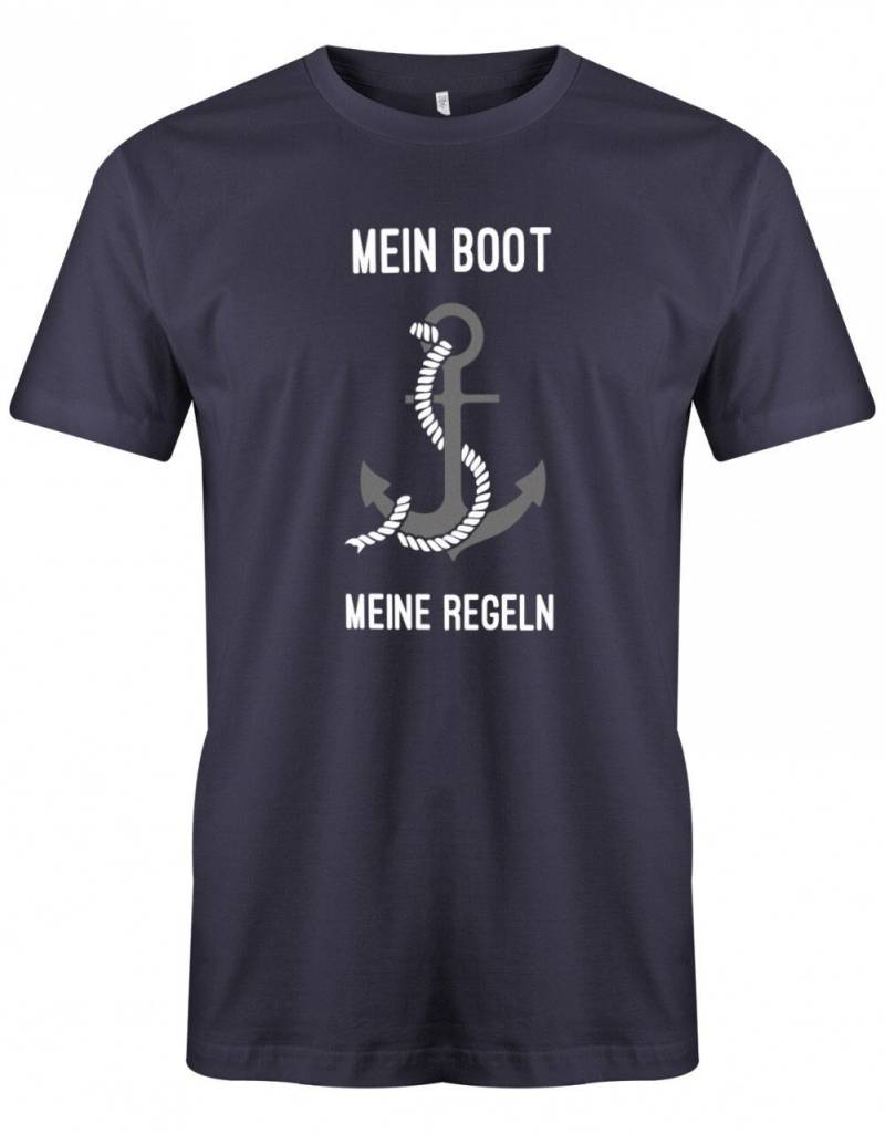 Mein Boot Meine Regeln Anker Segeln - Segler Herren T-Shirt von myShirtStore