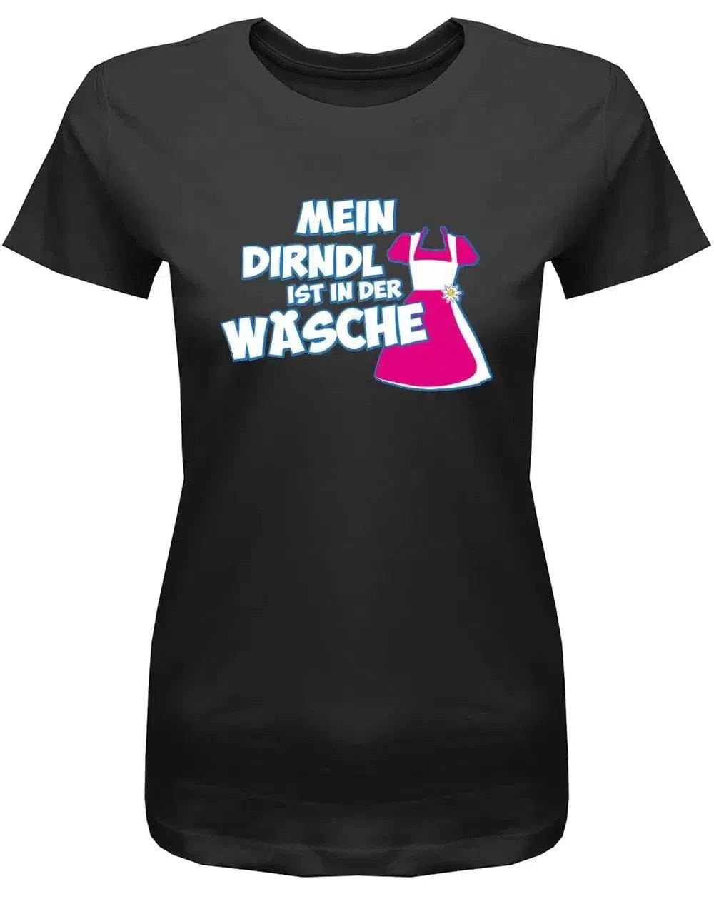 Mein Dirndl Ist in Der Wäsche - Oktober-Volksfest- Damen T-Shirt von myShirtStore