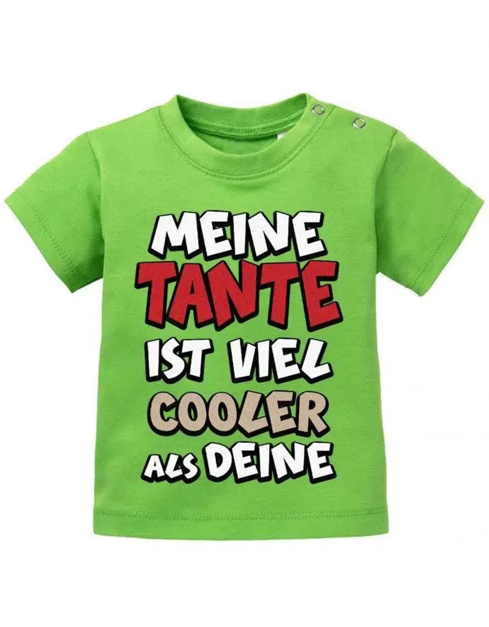 Meine Tante Ist Viel Cooler Als Deine - Baby T-Shirt von myShirtStore
