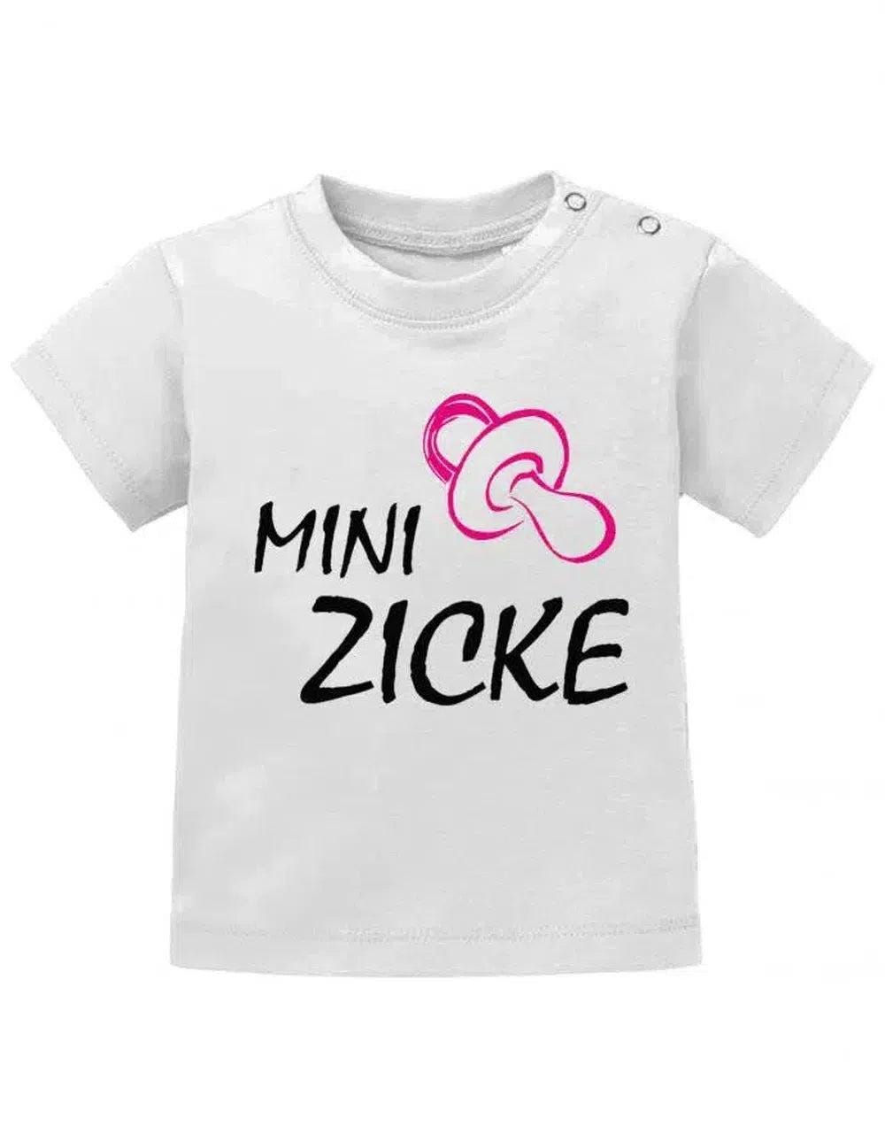 Mini Zicke Schnuller - Baby T-Shirt von myShirtStore