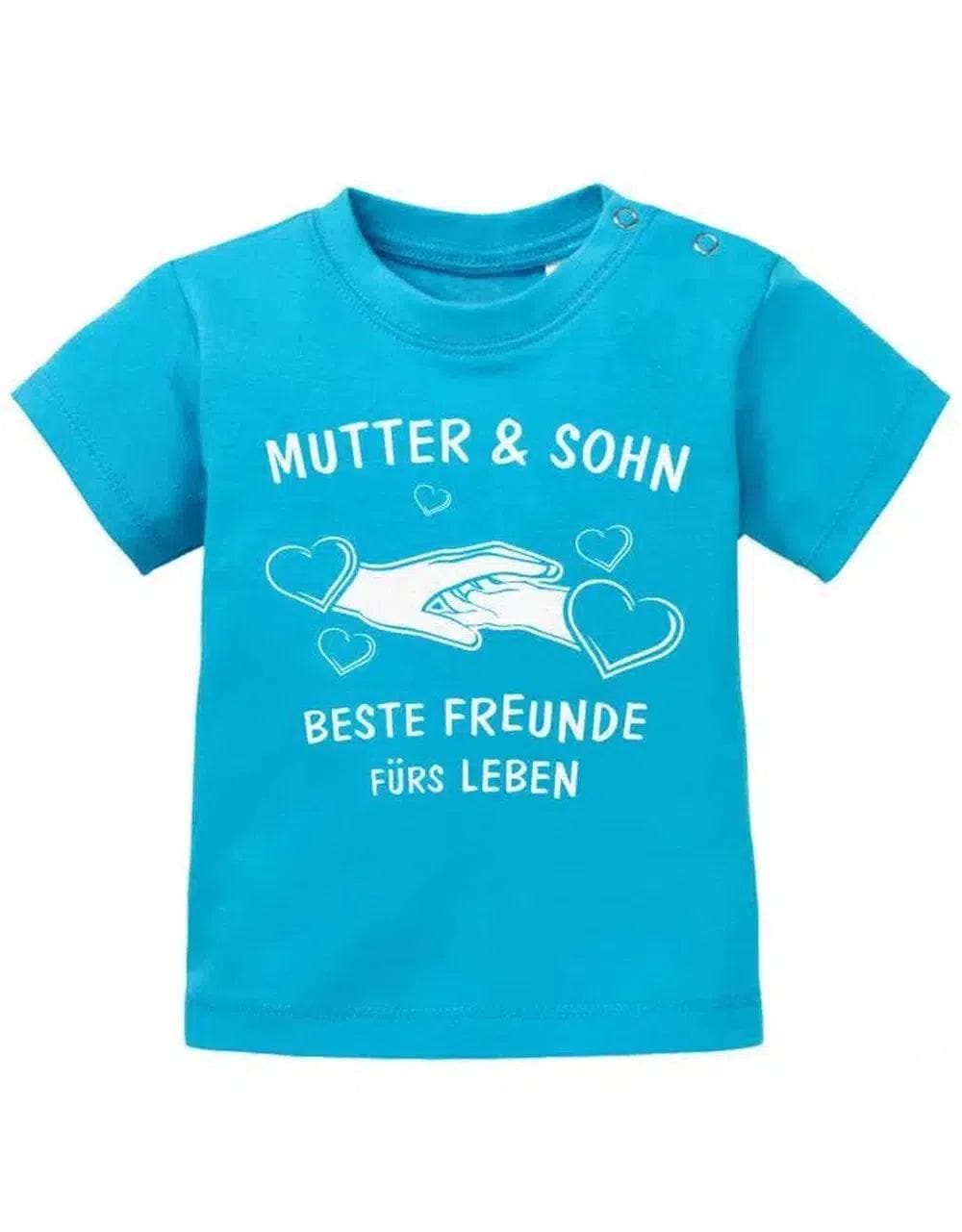Mutter Und Sohn - Beste Freunde Fürs Leben Baby T-Shirt von myShirtStore