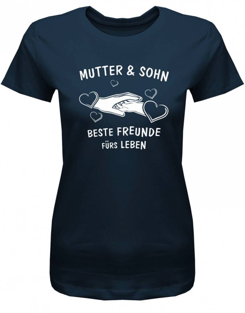 Mutter Und Sohn - Beste Freunde Fürs Leben Damen T-Shirt von myShirtStore