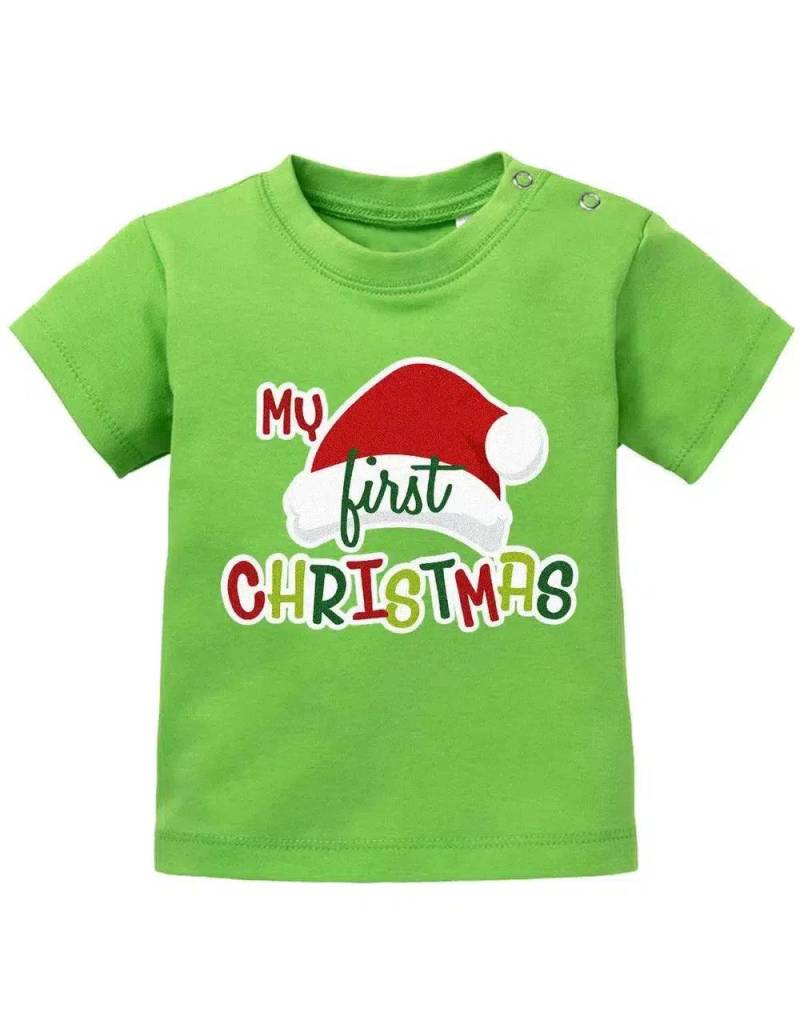 My First Christmas - Mein Erstes Weihnachten Baby T-Shirt von myShirtStore
