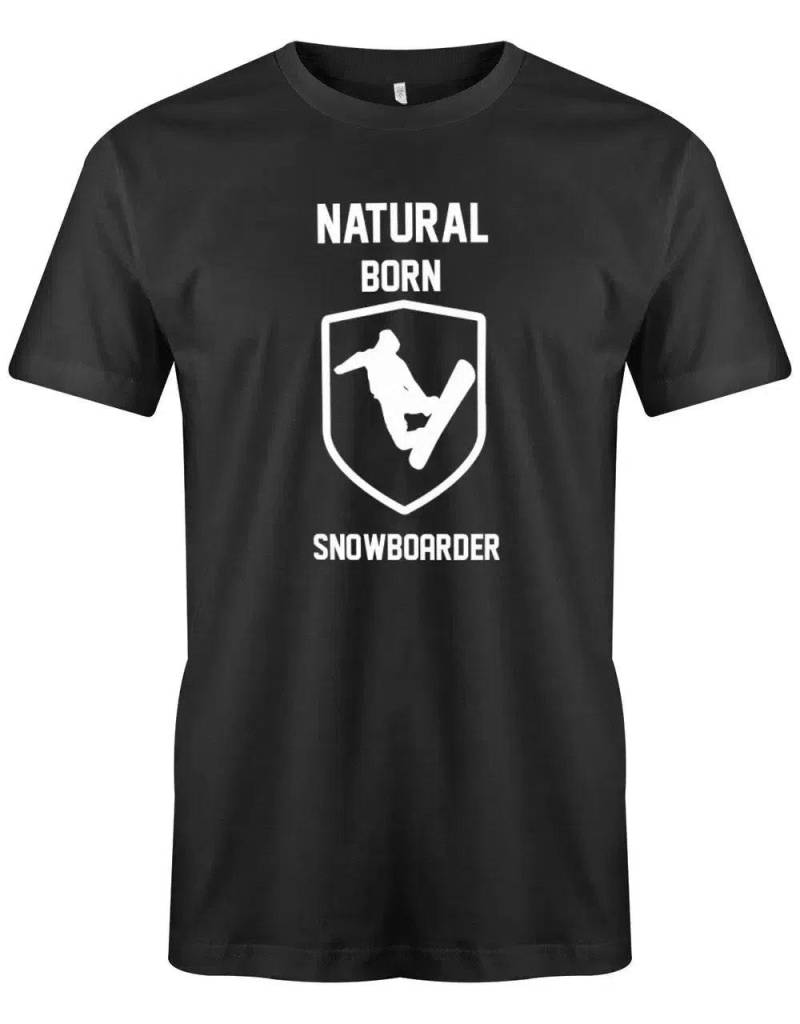Natural Born Snowboarder - Herren T-Shirt von myShirtStore