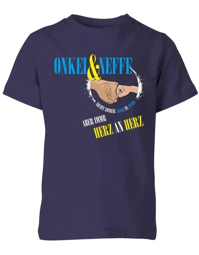 Onkel Und Neffe Nicht Immer Auge in Aber Herz An - Kinder T-Shirt von myShirtStore