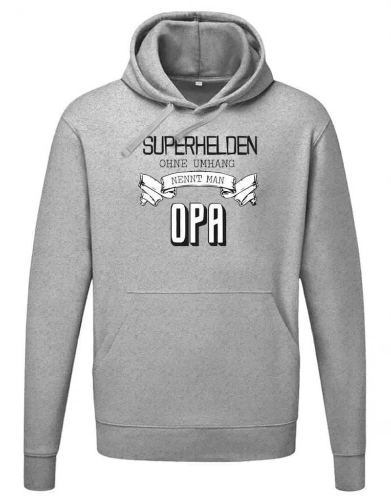 Opa Hoodie - Superhelden Ohne Umhang Nennt Man Geschenk Für von myShirtStore