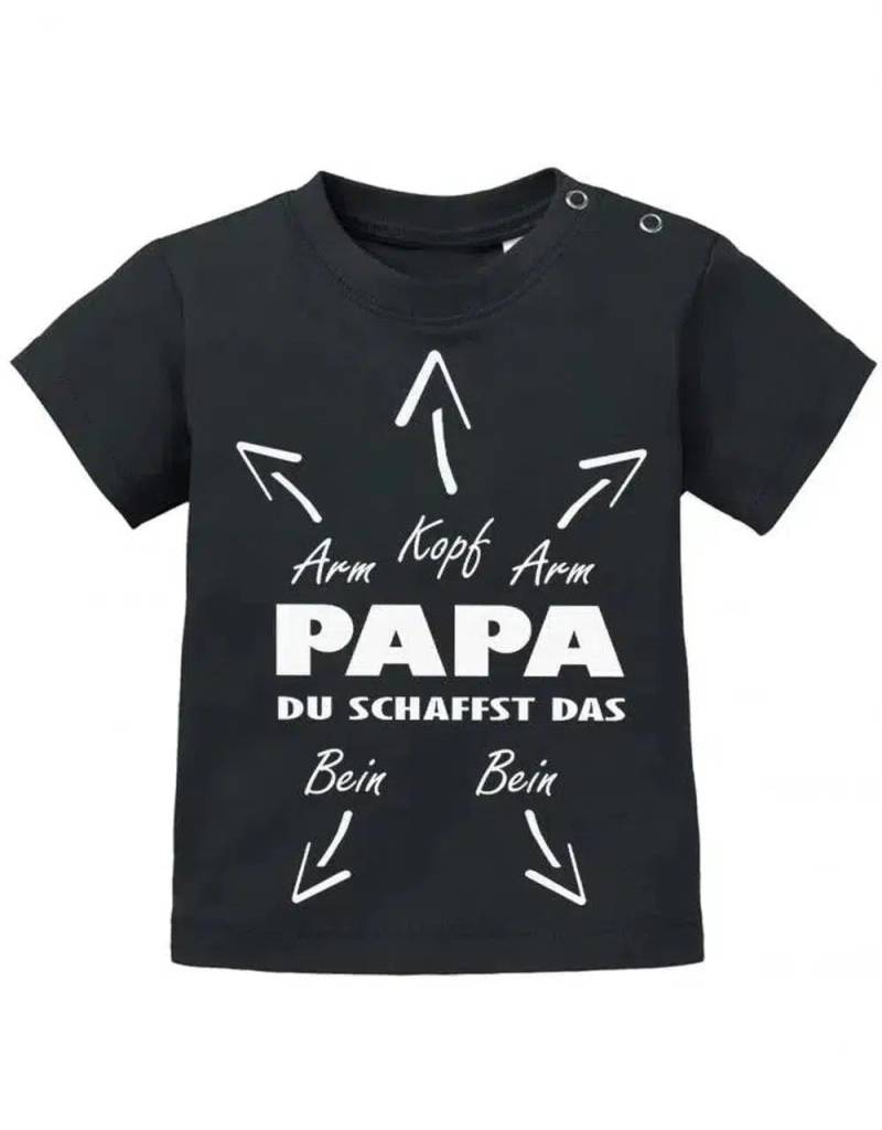 Papa Du Schaffst Das - Zur Geburt Baby T-Shirt von myShirtStore