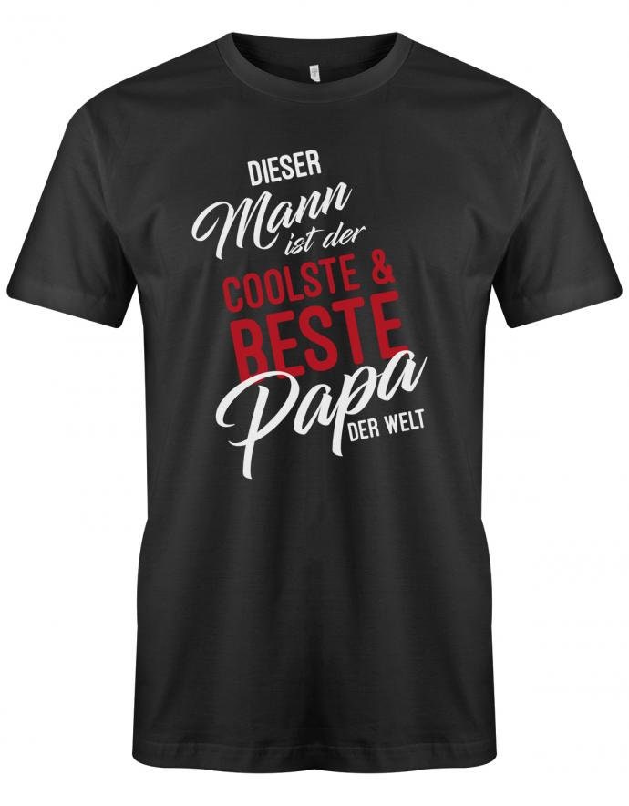 Papa Shirt - Dieser Mann Ist Der Coolste Und Beste Welt T-Shirt Lustig Geschenkidee Für von myShirtStore