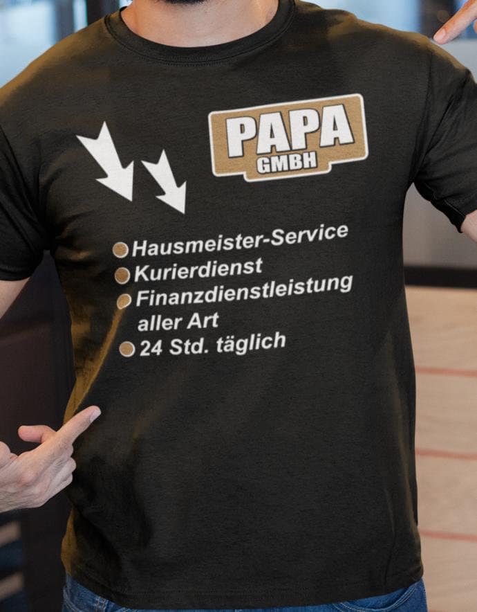 Papa Shirt - Gmbh T-Shirt Lustig Geschenkidee Für Papa Shirt - Gmbh T-Shirt Lustig Geschenkidee Für von myShirtStore