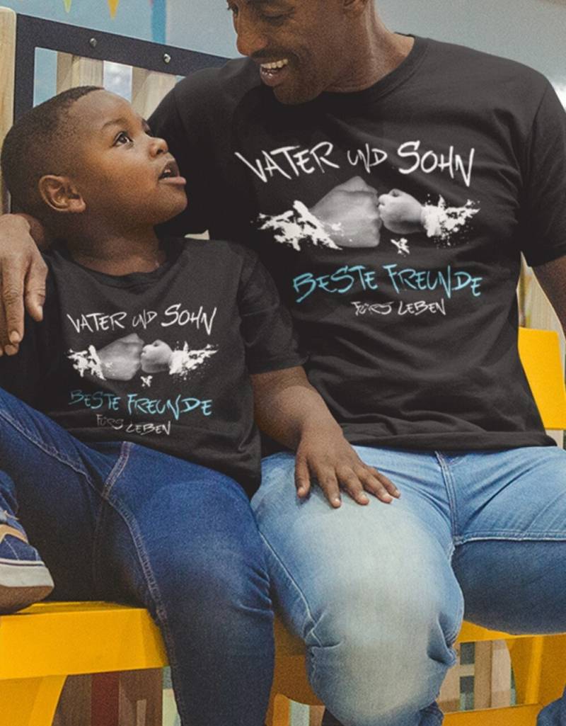 Papa Sohn Shirt - Vater Und Beste Freunde Fürs Leben T-Shirt Lustig Geschenkidee Für von myShirtStore