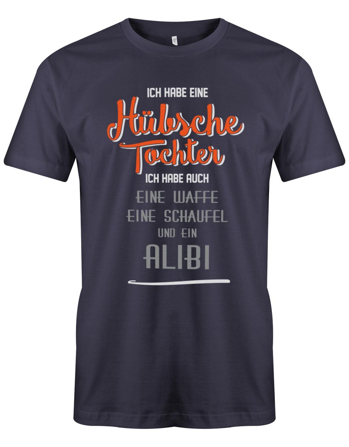 Papa Tochter Shirt - Ich Habe Eine Hübsche Deluxe T-Shirt Lustig Geschenkidee Für Papa Tochter Shirt - Ich Habe Eine Hübsche Deluxe T-Shirt Lustig Geschenkidee Für von myShirtStore