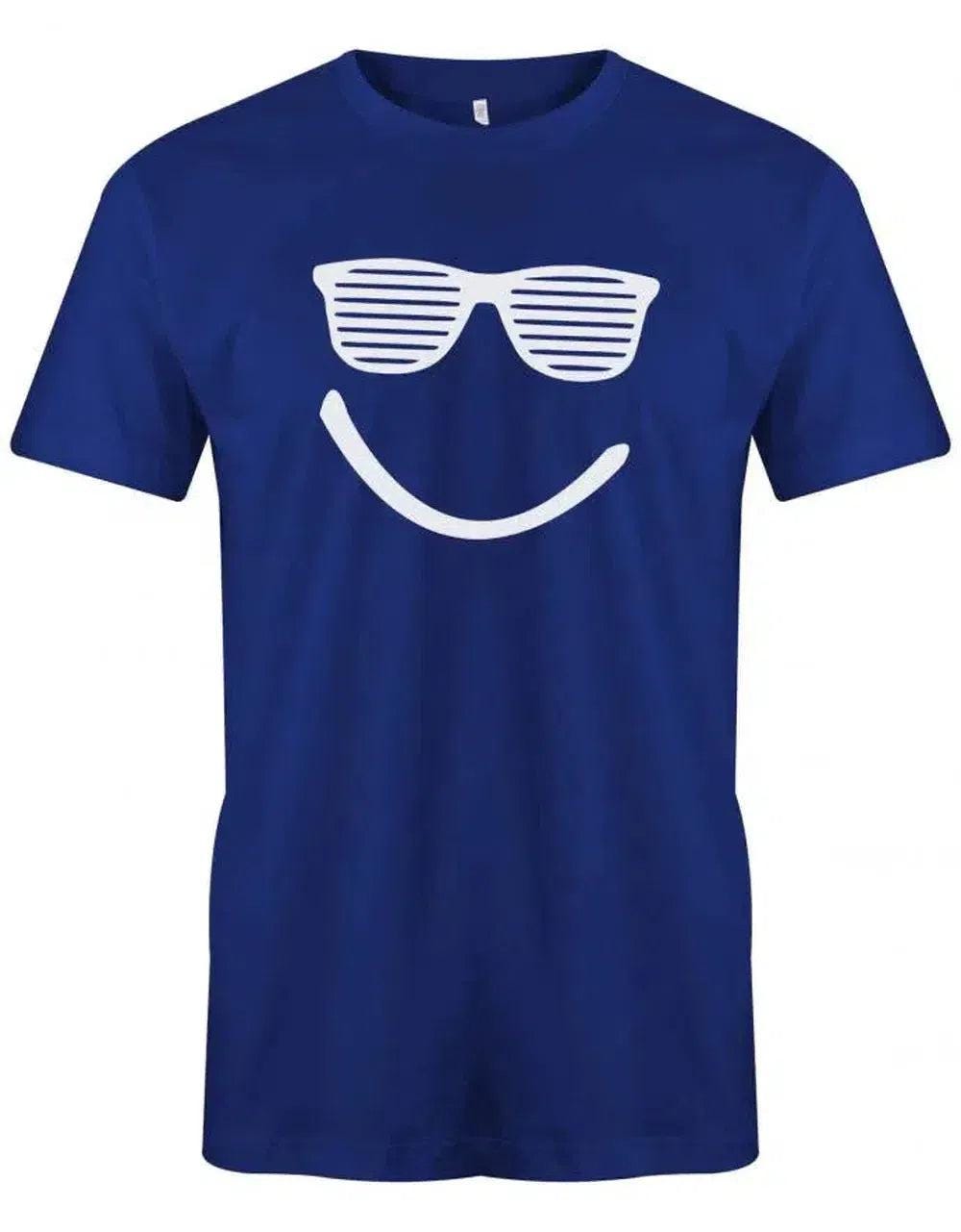Party Smiley - Sonnenbrille Herren T-Shirt von myShirtStore