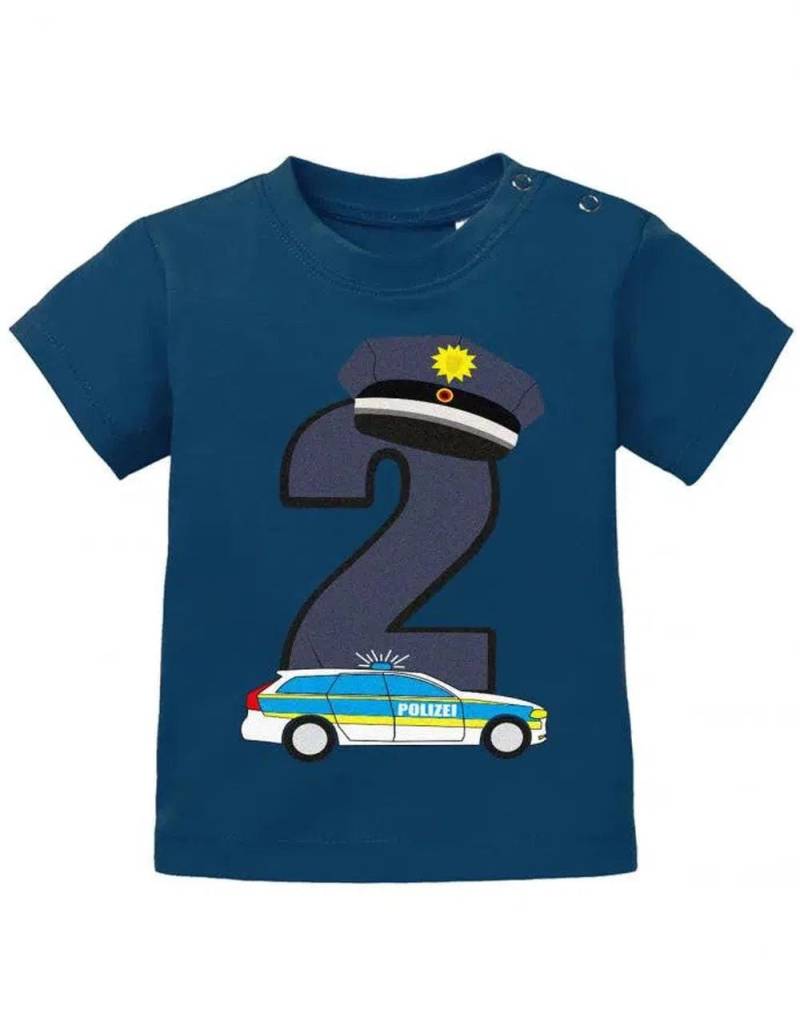 Polizei 2 Geburtstag - Shirt Baby T-Shirt von myShirtStore