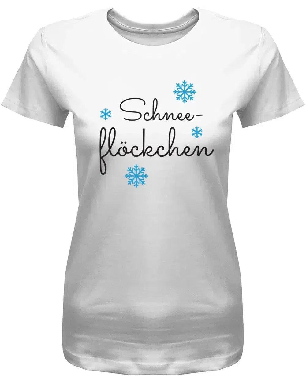 Schneeflöckchen - Apres Ski Damen T-Shirt von myShirtStore