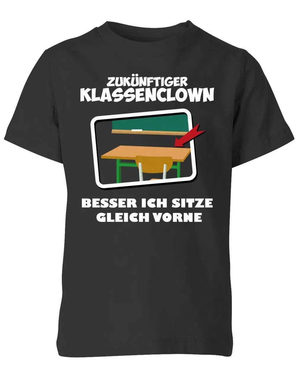 Schulkind - Zukünftiger Klassenclown Einschulung T-Shirt von myShirtStore