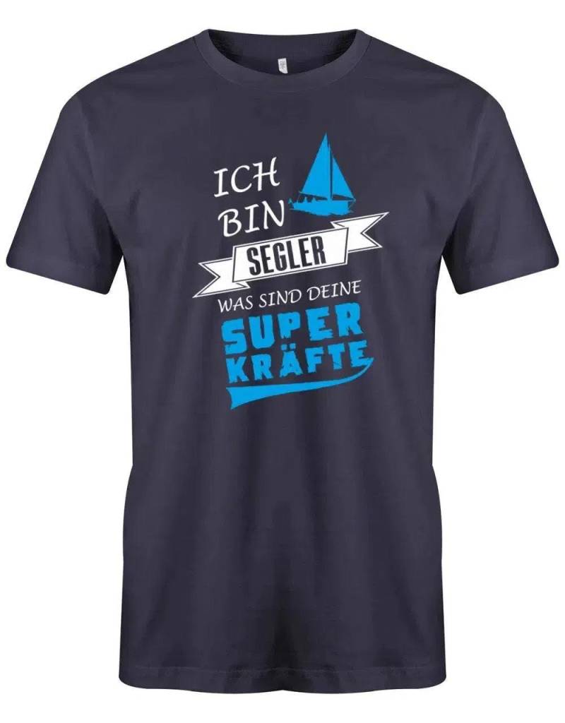 Segler Shirt Herren - Ich Bin Was Sind Deine Superkräfte von myShirtStore