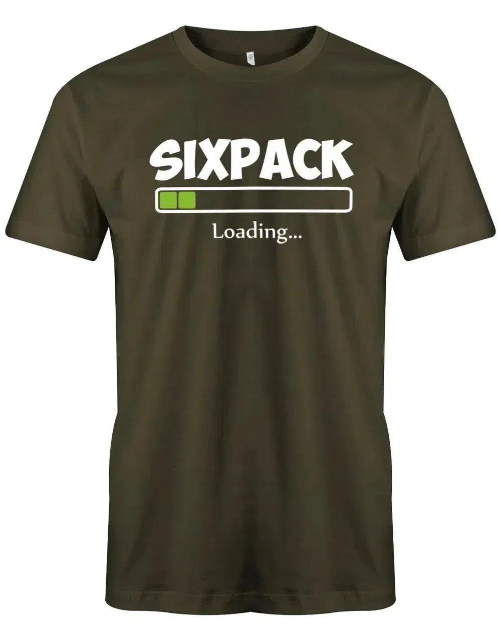 Sixpack Loading - Herren T-Shirt von myShirtStore