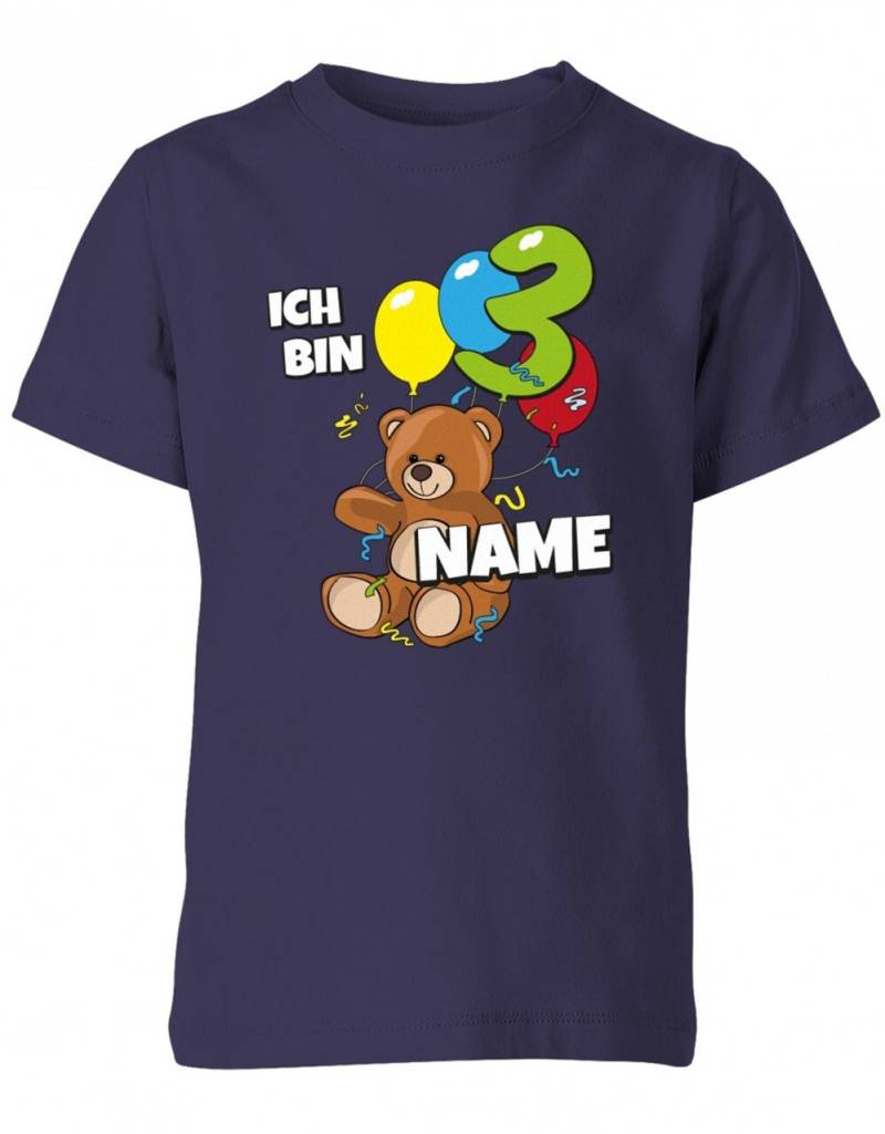 T-Shirt 3 Geburtstag Ich Bin Teddybär Mit Luftballons Und Name T-Shirt 3 Geburtstag Ich Bin Teddybär Mit Luftballons Und Name von myShirtStore