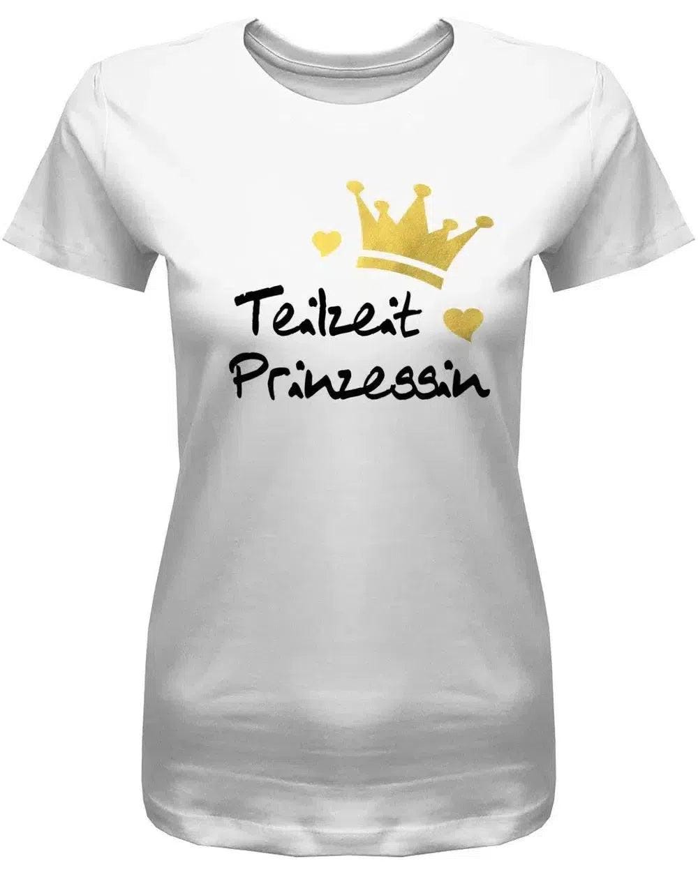 Teilzeit Prinzessin - Damen T-Shirt von myShirtStore