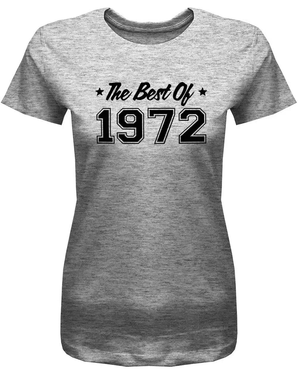 The Best Of 1972 - Geburtstag Damen T-Shirt von myShirtStore