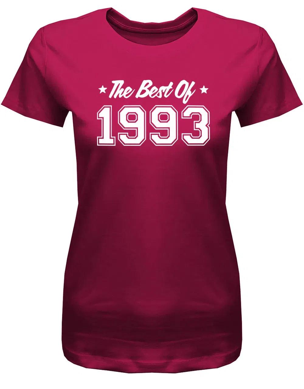 The Best Of 1993 - Jahrgang Geschenk Frauen Shirt von myShirtStore