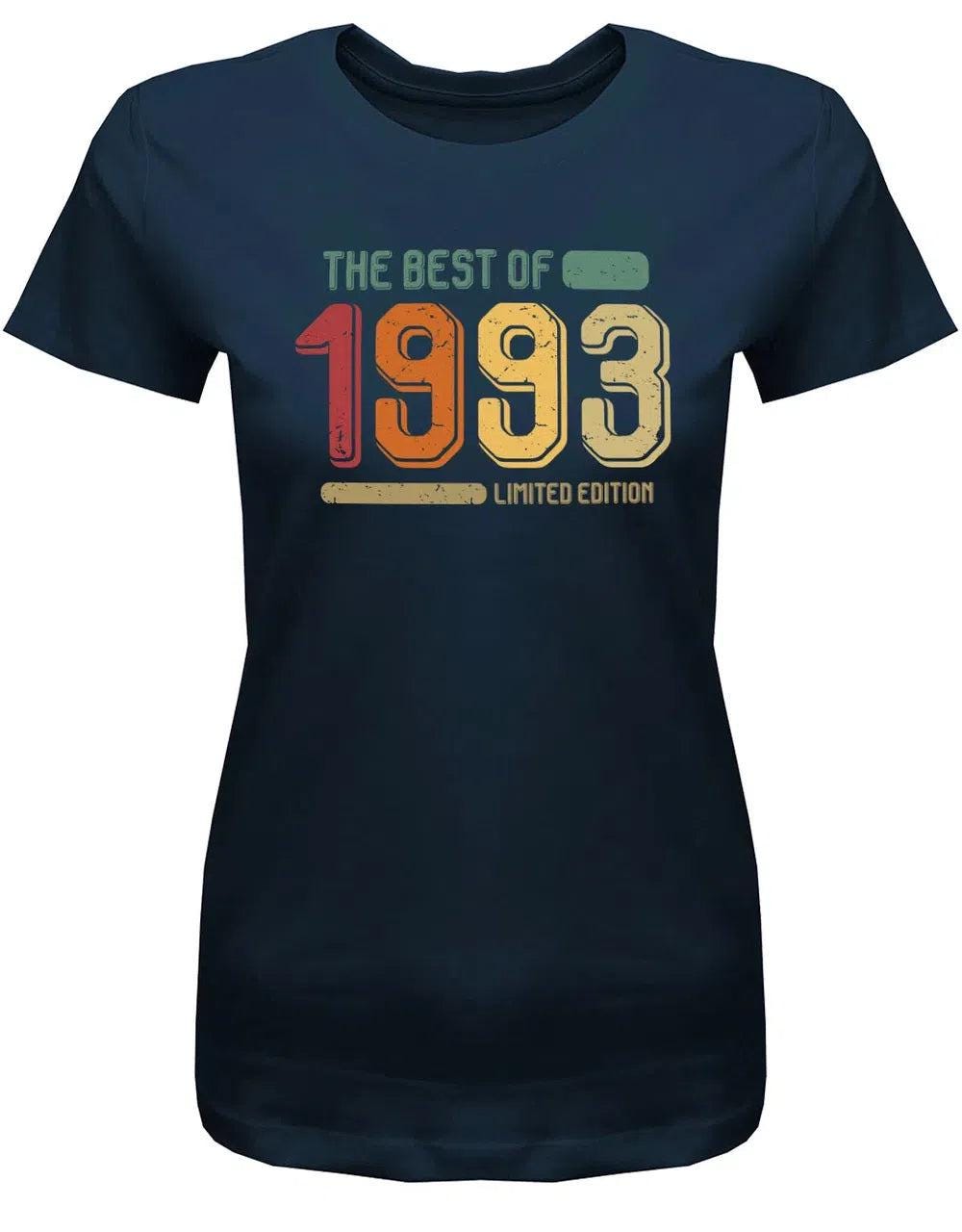 The Best Of 1993 Limited Edition Retro Vintage - Jahrgang Geschenk Frauen Shirt von myShirtStore