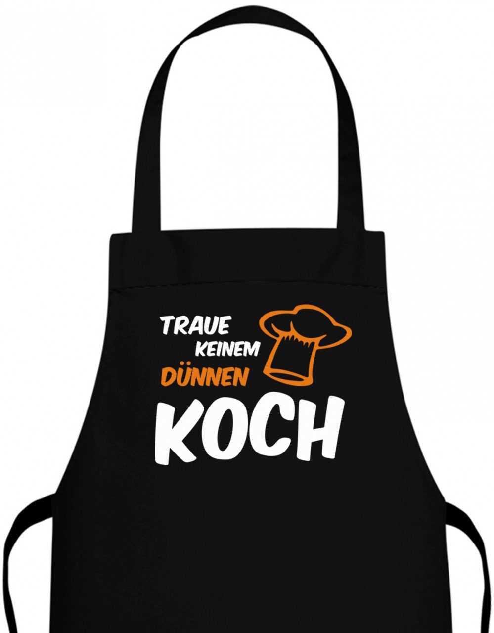 Traue Keinem Dünnen Koch - Grillen Kochen Schürze Traue Keinem Dünnen Koch - Grillen Kochen Schürze von myShirtStore