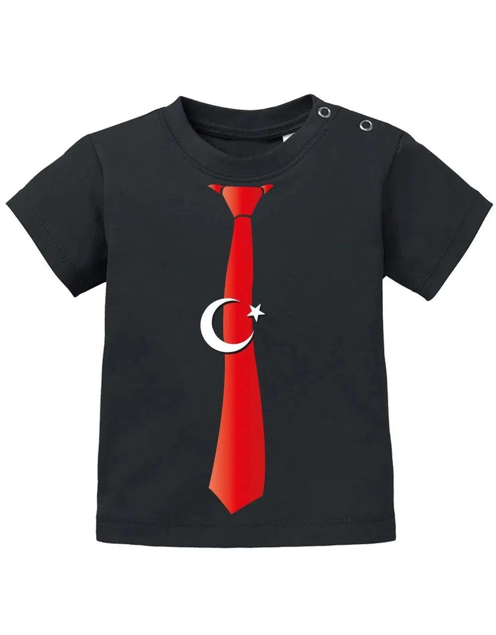Türkei Krawatte - Em Wm Türkiye Fan Baby T-Shirt von myShirtStore