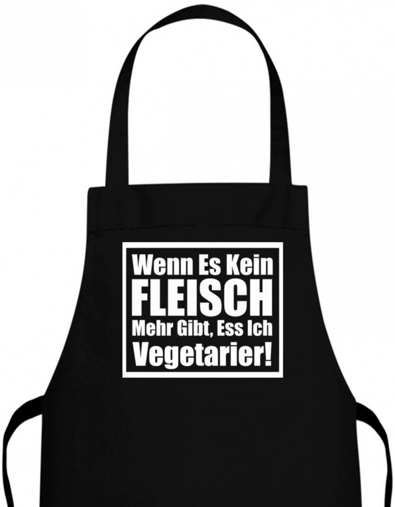 Wenn Es Kein Fleisch Mehr Gibt Esse Ich Vegetarier - Lustige Sprüche Schürze Wenn Es Kein Fleisch Mehr Gibt Esse Ich Vegetarier - Lustige Sprüche Schürze von myShirtStore