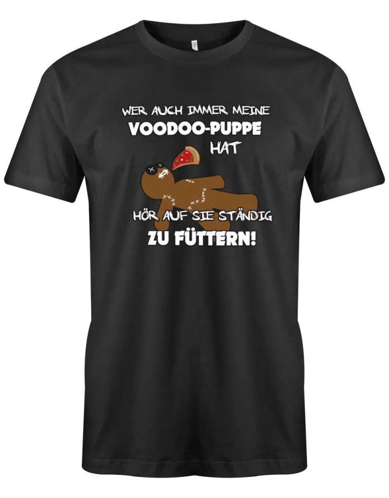 Wer Auch Immer Meine Voodoo Puppe Hat - Nicht Füttern Herren Shirt von myShirtStore