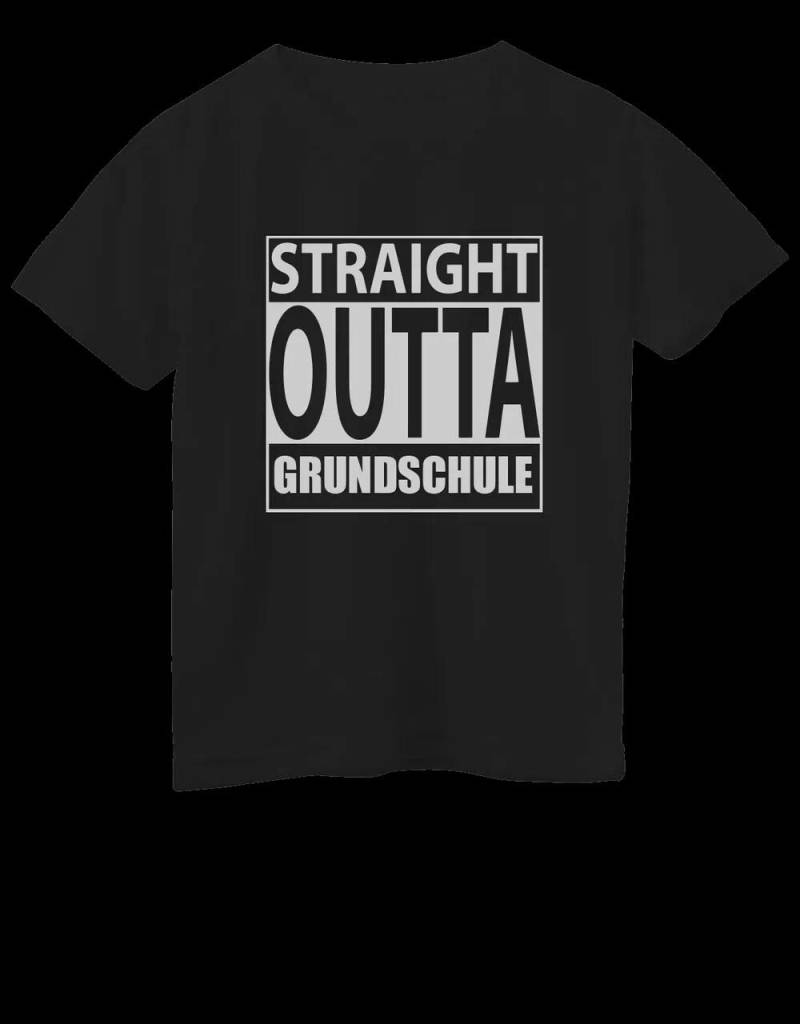 straight Outta Grundschule Schulabgänger von myShirtStore
