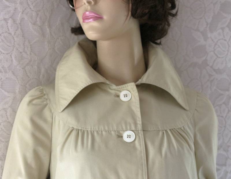 70Er Mantel A-Linie Eu/De Gr. S 36 Hippie Boho Leichter Übergangsmantel True Vintage von myVINTAGEsoulandpain