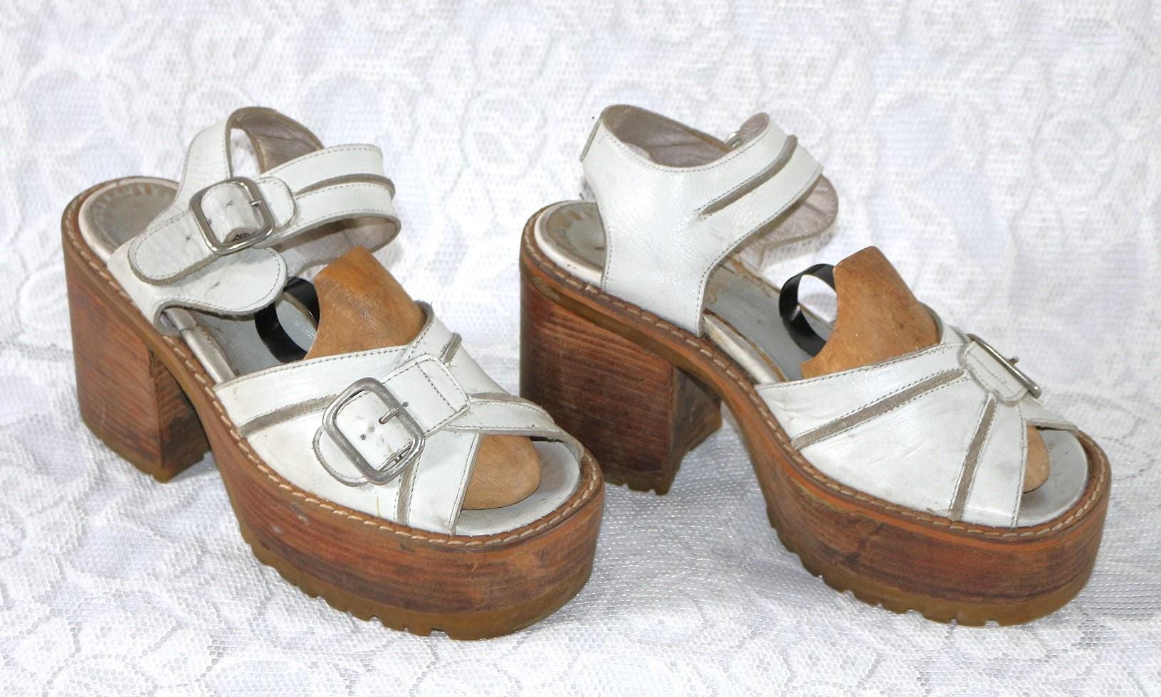 Buffalo Plateau Sandalen Eu/De Gr. 38 39 Vintage Y2K Schwer Kult Schuhe 90Er von myVINTAGEsoulandpain