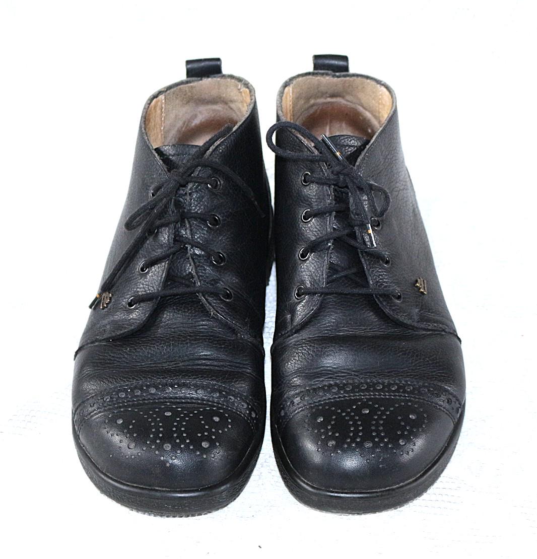 Schnürschuhe Budapester Eu/De Gr.36 Schwarz Leicht Flach Finn Comfort 00Er Muster Bequem von myVINTAGEsoulandpain
