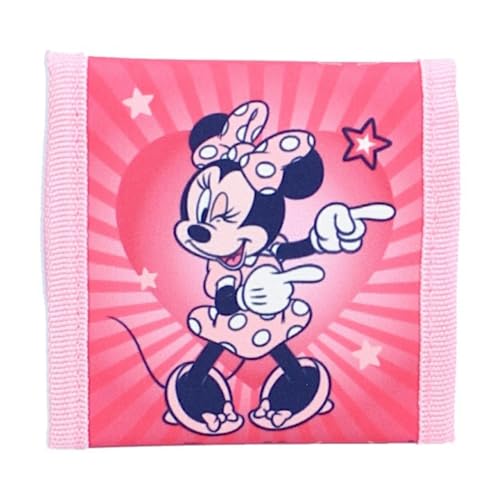 mybagstory - Geldbörse - Münzbörse - Minnie Maus - Rosa - für Kinder - Schule - Kindergarten - Kinderbetreuung - Ferien - 10 cm von mybagstory