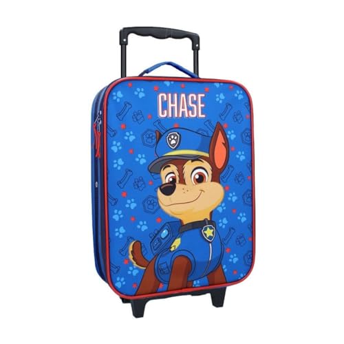 mybagstory Koffer – Paw Patrol – Blau – Kinder – Gepäck – Reise – Urlaub – Koffer für Jungen – Größe 42 cm – Rollen – Geschenkidee, Paw Patrol – Blau, Klassisch von mybagstory