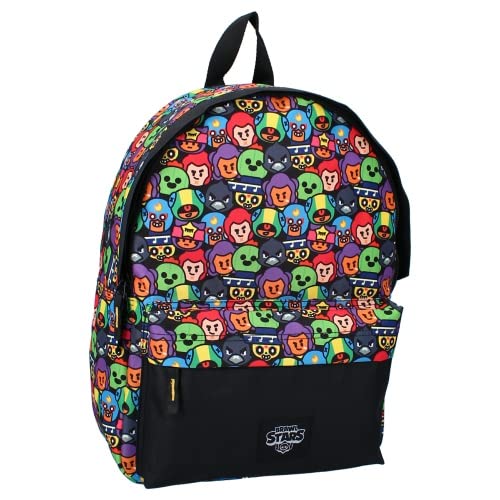 mybagstory - Rucksack - Brawl Stars - Kinder - Schule - Primär - Maternelle - Garderie - Schulranzen - Unisex - 39 cm - verstellbare Hosenträger von mybagstory