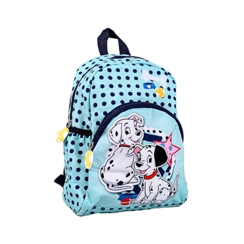 mybagstory - Rucksack – Die 101 Dalmatiner – Blau – Kinder – Schule – Kindergarten – Kindergarten – Kindergarten – Kindergarten – Kinderschulranzen – Größe 28 cm – verstellbare Träger – Geschenkidee von mybagstory