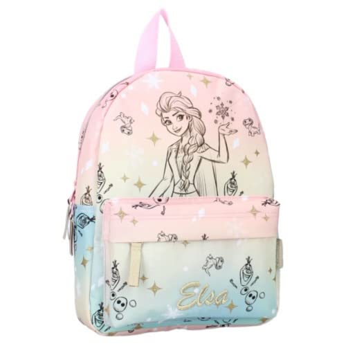 mybagstory - Rucksack – Die Eiskönigin – Disney – Kinder – Schule – Kindergarten– Schulranzen – Größe 31 cm – verstellbare Träger – Geschenkidee von mybagstory