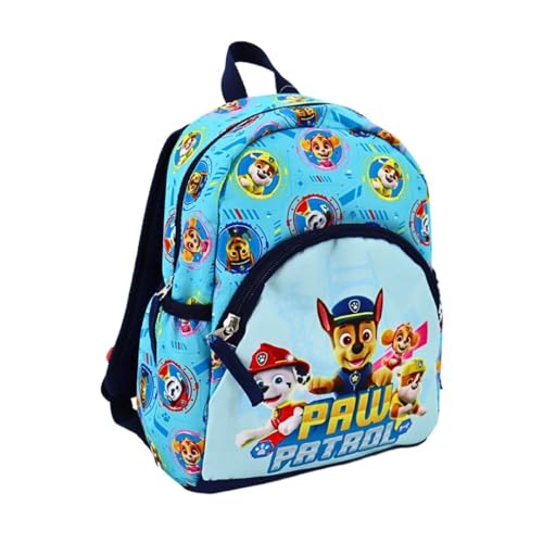 mybagstory - Rucksack – Paw Patrol – Blau – Kinder – Schule – Kindergarten – Kindergarten – Kindergarten – Grundschule – Größe 29 cm – verstellbare Träger – Geschenkidee, blau von mybagstory