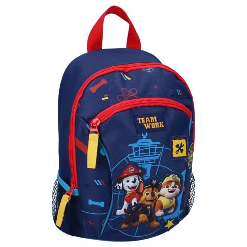 mybagstory - Rucksack – Paw Patrol – Kinder – Schule – Kindergarten – Kindergarten – Kindergarten – Kindergarten – Kindergarten – Schulranzen Jungen – Größe 28 cm – verstellbare Träger, blau von mybagstory