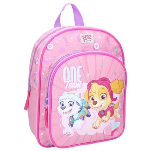 mybagstory - Rucksack – Paw Patrol – Rosa – Kinder – Schule – Kindergarten – Kindergarten – Kindergarten – Kindergarten – Schulranzen für Mädchen – Größe 30 cm – verstellbare Träger, blau, S von mybagstory