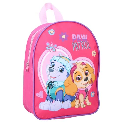 mybagstory - Rucksack – Paw Patrol – Rosa – Kinder – Schule – Primär – Material – Garnitur – Krippe – Schulranzen für Mädchen – Größe 29 cm – verstellbare Träger, Rosa von mybagstory