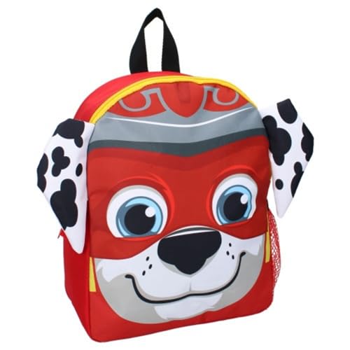 mybagstory Rucksack - Paw Patrol - Rot - Kinder - Schule - Grundschule - Kindergarten - Kindergarten - Schulranzen Jungen - Größe 32 cm - verstellbare Träger - Geschenkidee, rot, 32 cm von mybagstory