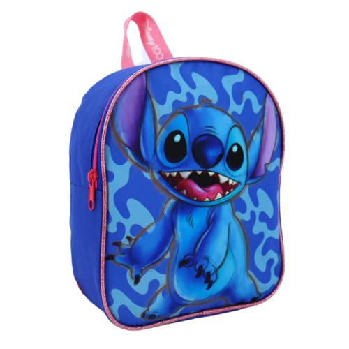 mybagstory - Rucksack – Stitch – Blau – Kinder – Schule – Kindergarten– Schulranzen Mädchen – Größe 25 cm – verstellbare Träger – Geschenkidee – 100 Jahre Disney, blau von mybagstory