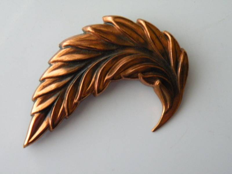 Renoir Kupfer Blatt Brosche Anstecknadel Realistisch Natur Renoir Kupfer Blatt Brosche Anstecknadel Realistisch Natur von mybliss2010