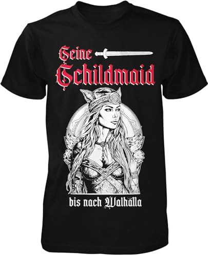 Ihr Wikinger Seine Schildmaid Partner T-Shirt | Thor | Vikings | Ragnar | Odin | See You in Valhalla Ihr Wikinger Seine Schildmaid Partner T-Shirt | Thor | Vikings | Ragnar | Odin | See You in Valhalla von mycultshirt
