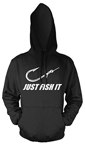Just Fish it | Angler | Fishing | Sprüche | Lustig | Fun | Petri Heil | Spaß | Anglerbekleidung Herren | Angel | Statement | Hoodie | Kapuzen-Sweatshirt für Männer | Fun Angler Hoody Just Fish it | Angler | Fishing | Sprüche | Lustig | Fun | Petri Heil | Spaß | Anglerbekleidung Herren | Angel | Statement | Hoodie | Kapuzen-Sweatshirt für Männer | Fun Angler Hoody von mycultshirt