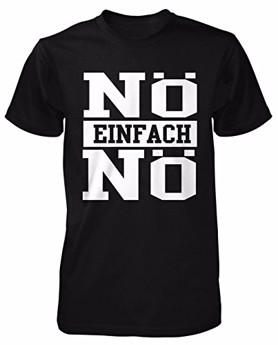 Nö Einfach Nö T-Shirt Teeny Sprüche Pubertät Fun Geschenk Present Herren Damen von mycultshirt